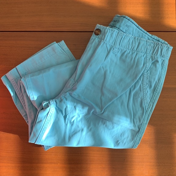 Lands End TKNEE Cadet TWL Pant Size 20 NWT Color Calm Sea - Picture 4 of 7